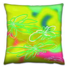 Aberto Design Cojín Multicolor 43 x 43 cm